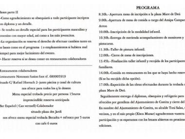 Bases + programa