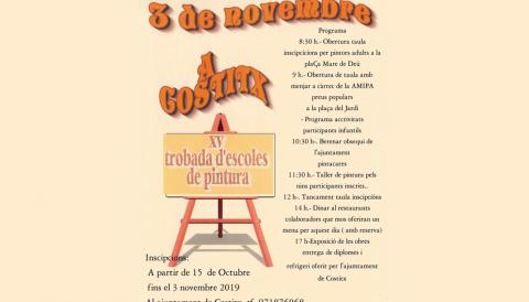 Trobada d'escoles de pintura Costitx 2019